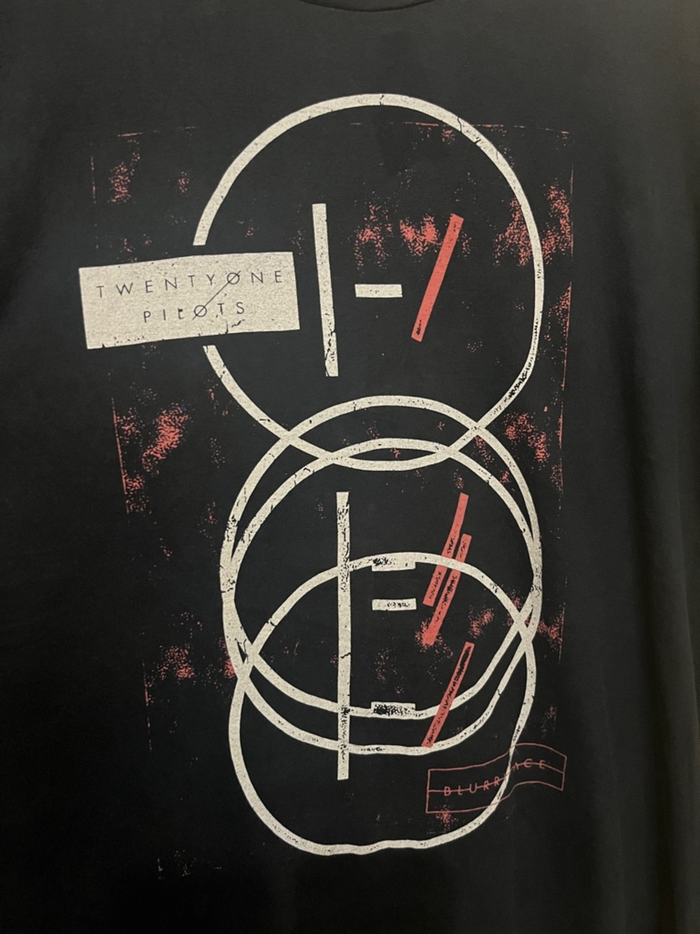 Twenty One Pilots Blurryface Album Cover XL Shirt